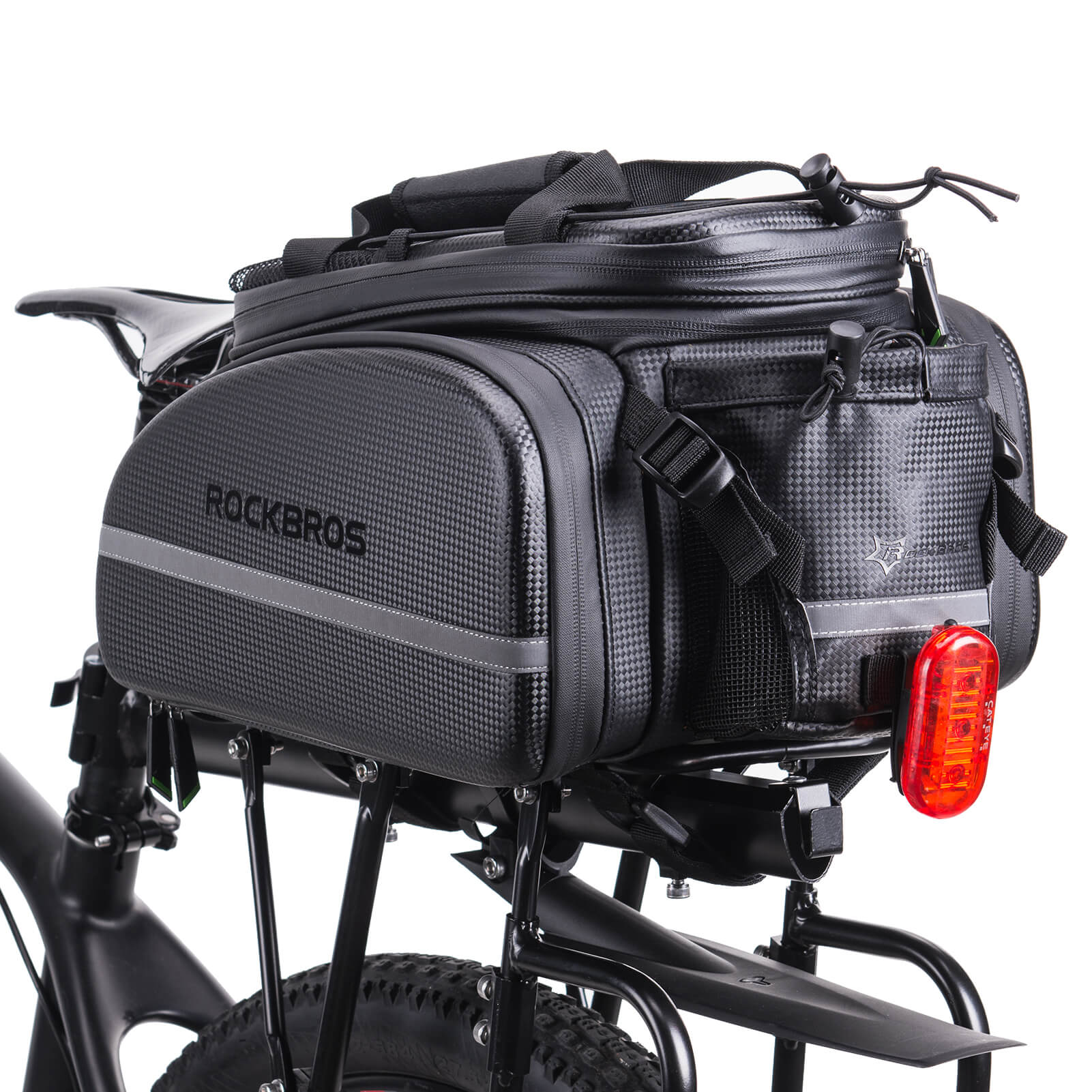 ROCKBROS 35L Multi-Function Rear Rack Trunk