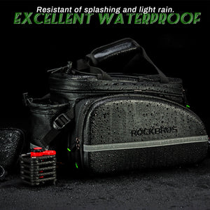 ROCKBROS 35L Multi-Function Rear Rack Trunk