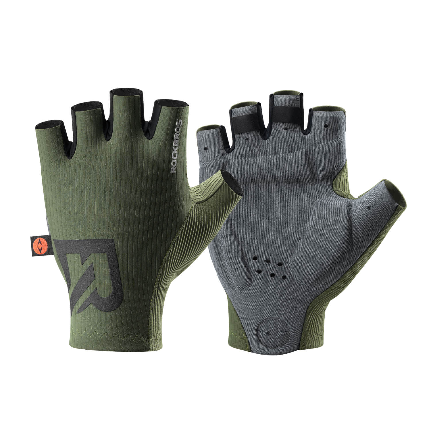ROAD TO SKY Elastic Interface® Half-Finger Cycling Gloves