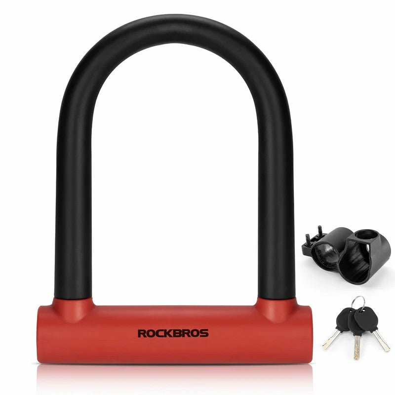 ROCKBROS Thickened Anti-Cut U-Lock
