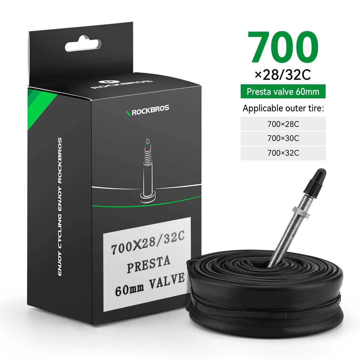 ROCKBROS 700x23/35C Bike Inner Tube