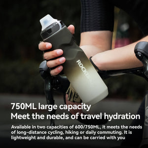 ROCKBROS 600ml Soft Touch Water Bottle