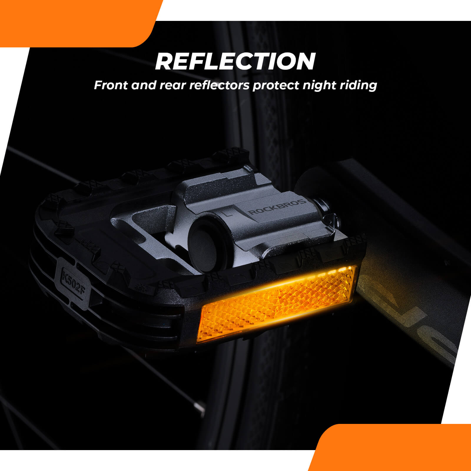 ROCKBROS Aluminum Folding Bike Pedals