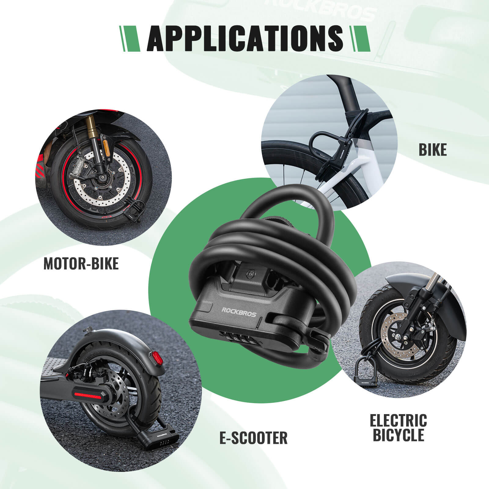 ROCKBROS Scooter U Lock