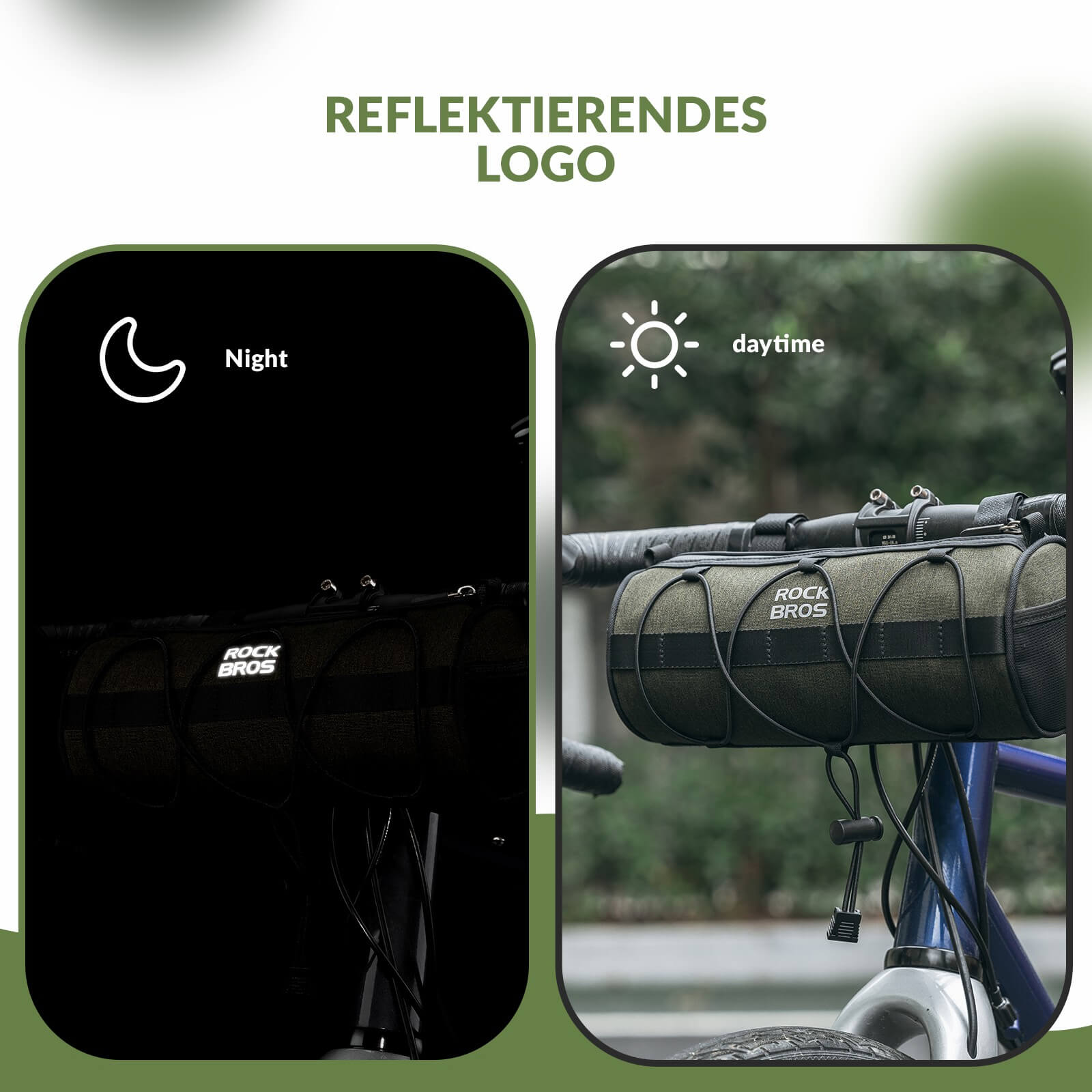 ROCKBROS 2L Handlebar Roll Bag