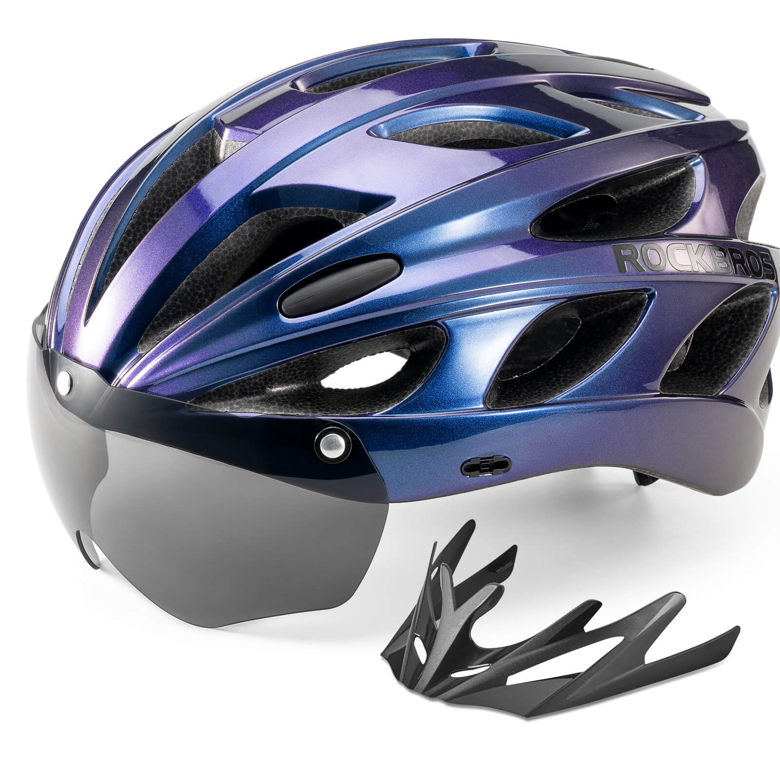 ROCKBROS Pottier Helmet with Visor & Goggles
