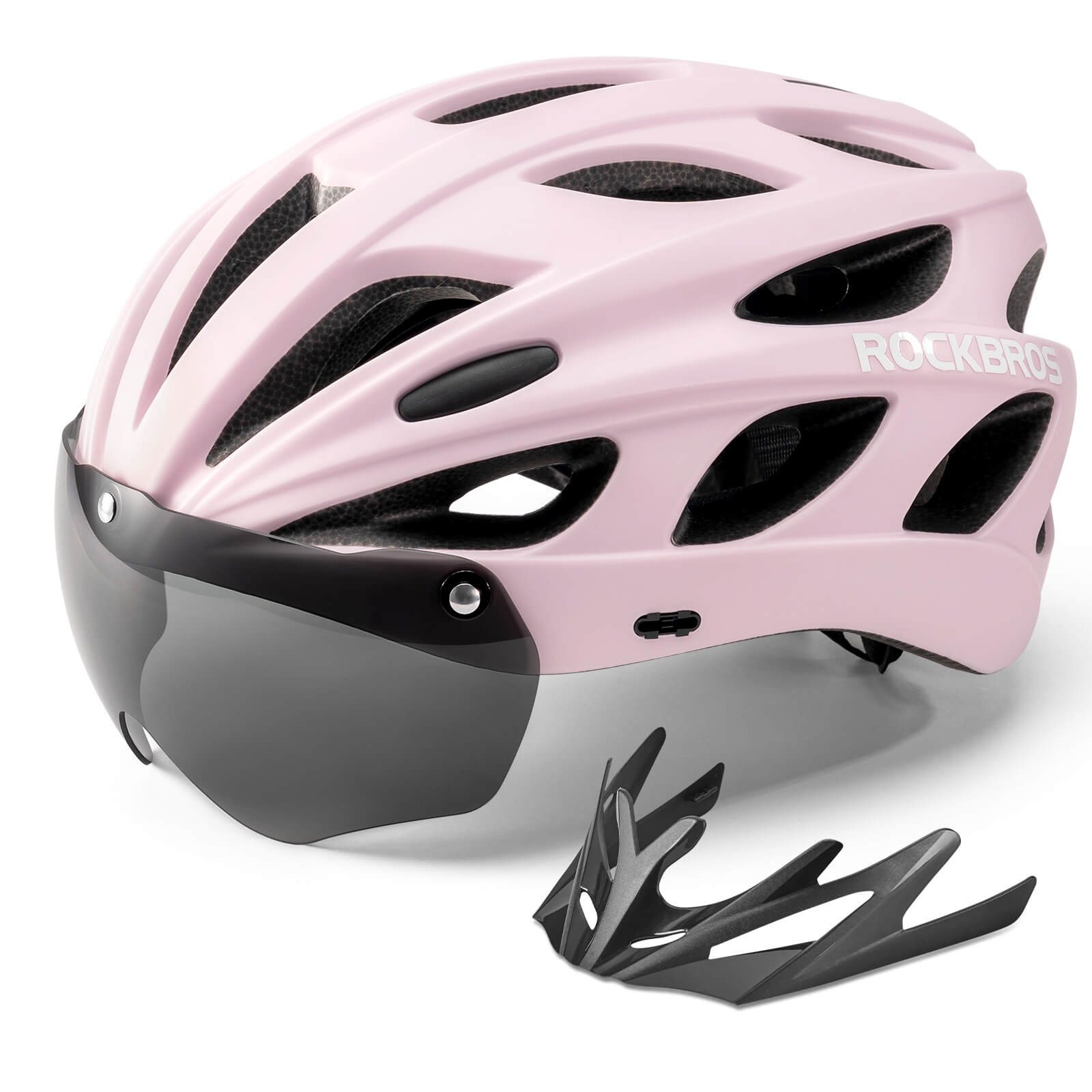 ROCKBROS Pottier Helmet with Visor & Goggles