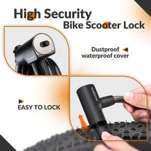 ROCKBROS Bike Lock & Key
