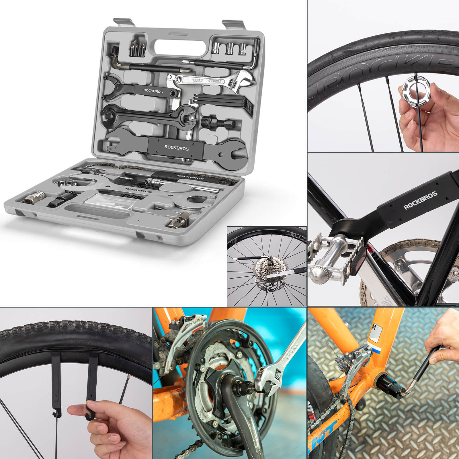 ROCKBROS 44-in-1 Multitool Bike Repair Tool Set