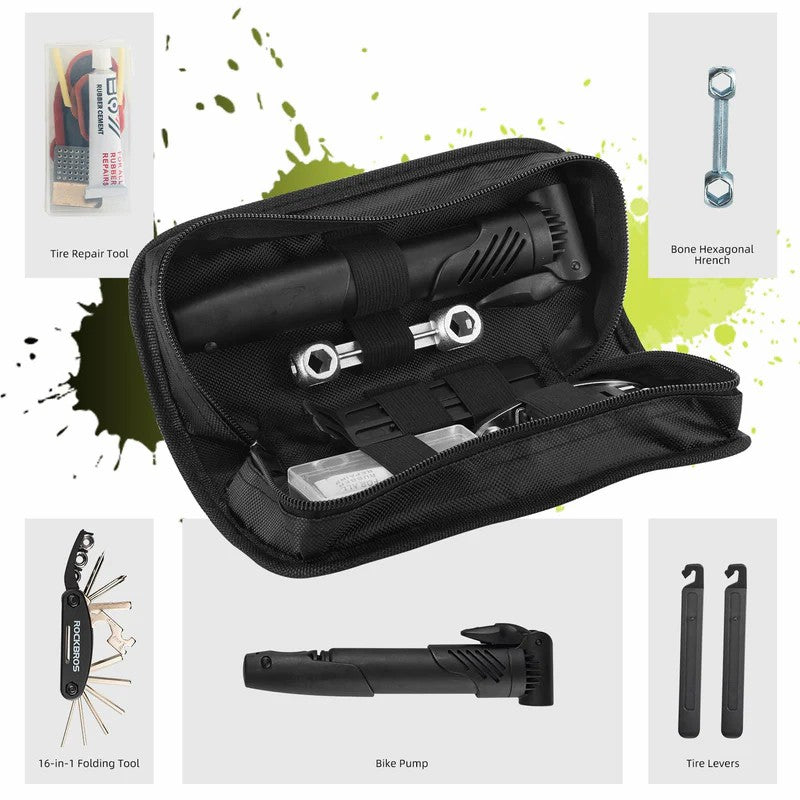 ROCKBROS 16-in-1 Multitool Bike Repair Tool Set