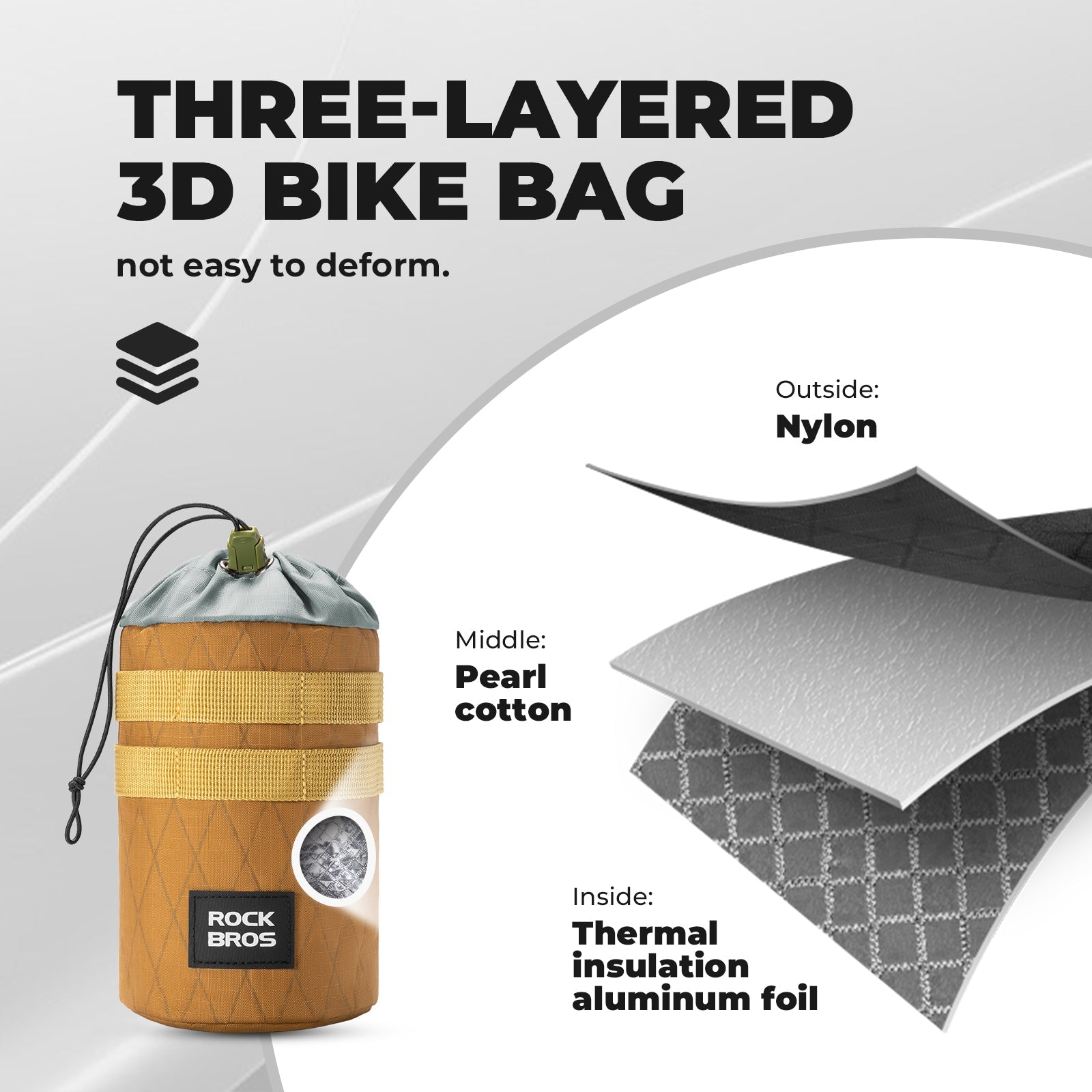 ROCKBROS 1.2L Bottle Bag