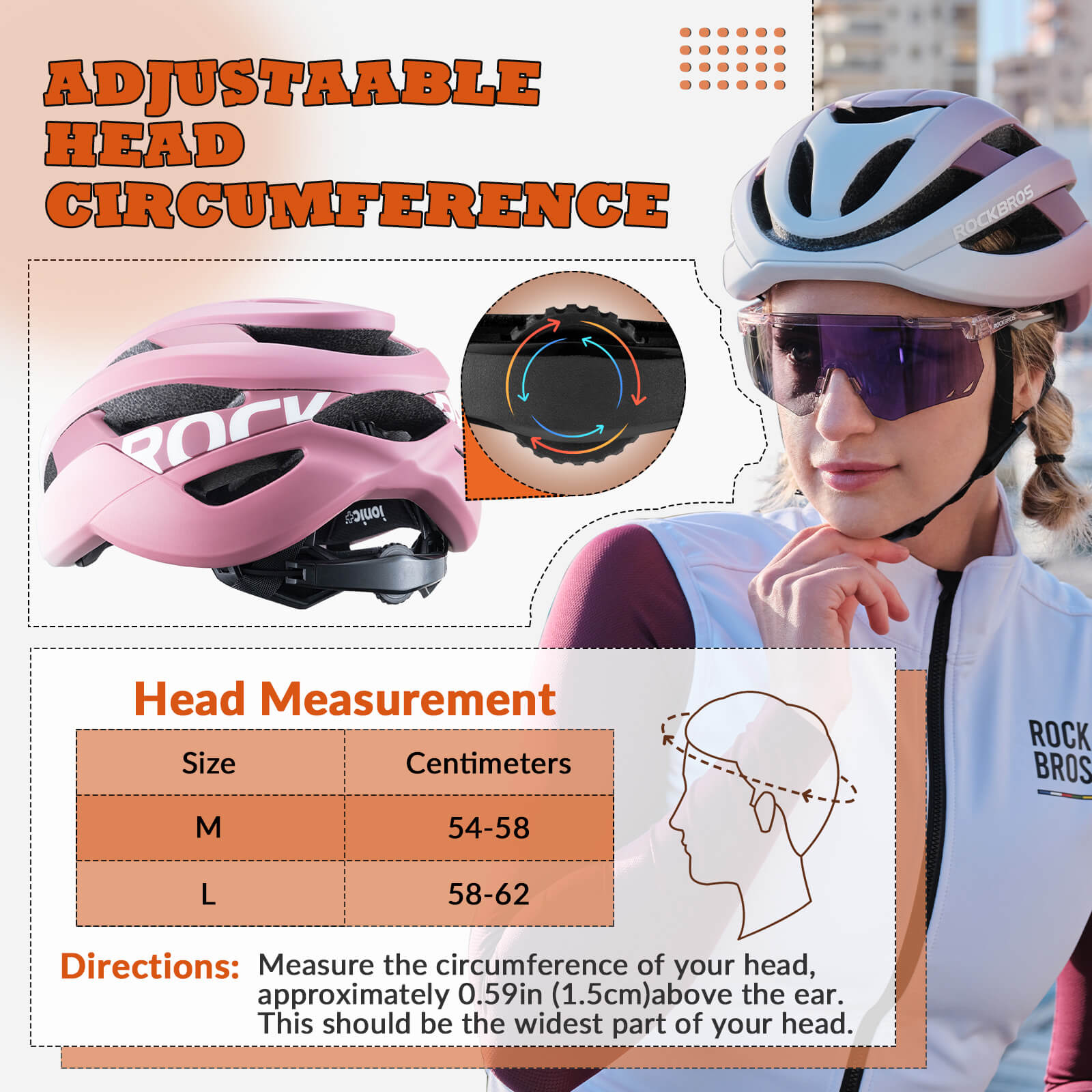 ROCKBROS LK-12 Light Cycling Helmet