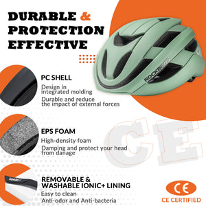 ROCKBROS LK-12 Light Cycling Helmet
