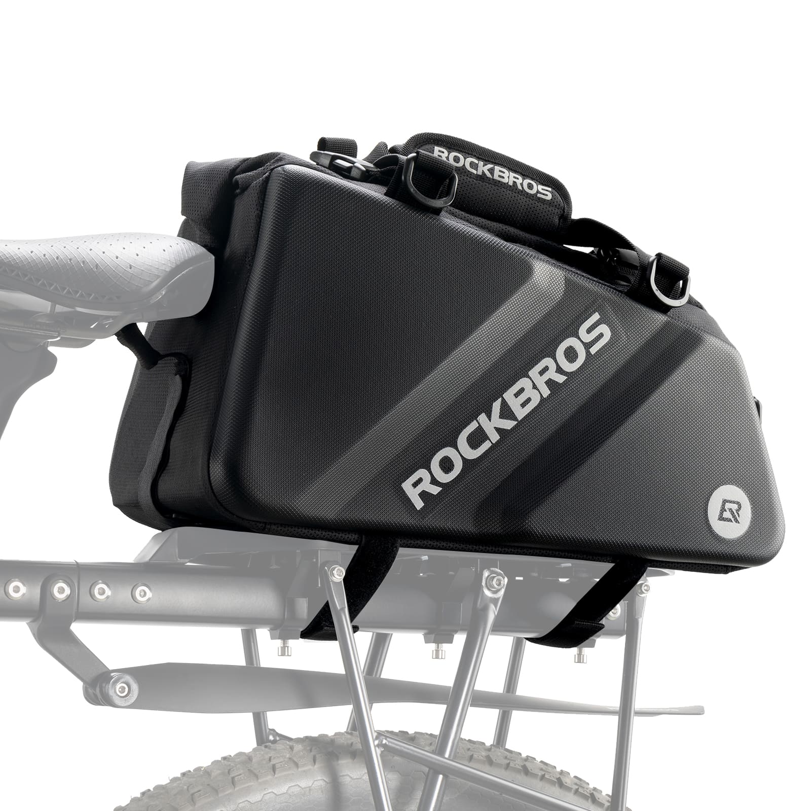 ROCKBROS 11.6L EVA Hard Shell Rear Rack Bag