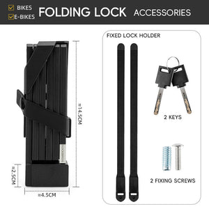 ROCKBROS Key Folding Bike Lock