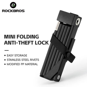 ROCKBROS Key Folding Bike Lock