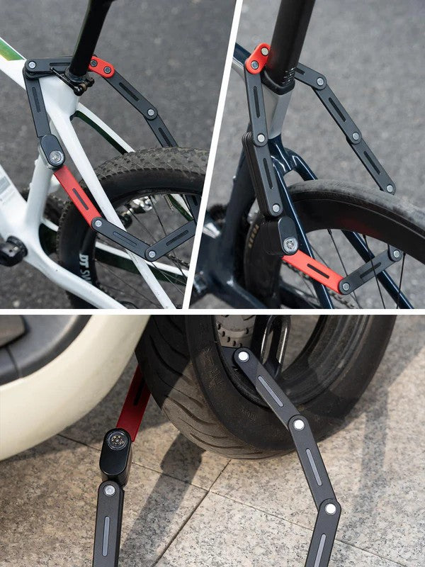 ROCKBROS Heavy Duty Folding Bike Lock