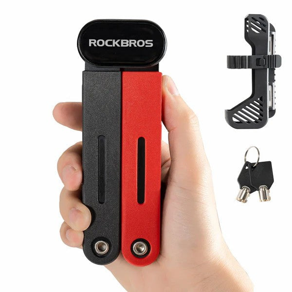 ROCKBROS Heavy Duty Folding Bike Lock