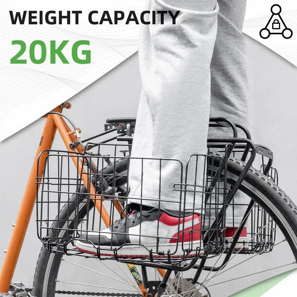 ROCKBROS Folding Steel Mesh Basket
