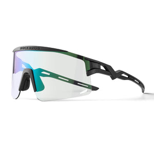 ROCKBROS UV400 Half Frame Photochromic Cycling Sunglasses