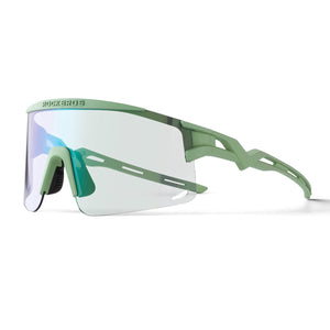 ROCKBROS UV400 Half Frame Photochromic Cycling Sunglasses
