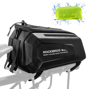 ROCKBROS 9L Hard Shell Rear Rack Trunk Bag