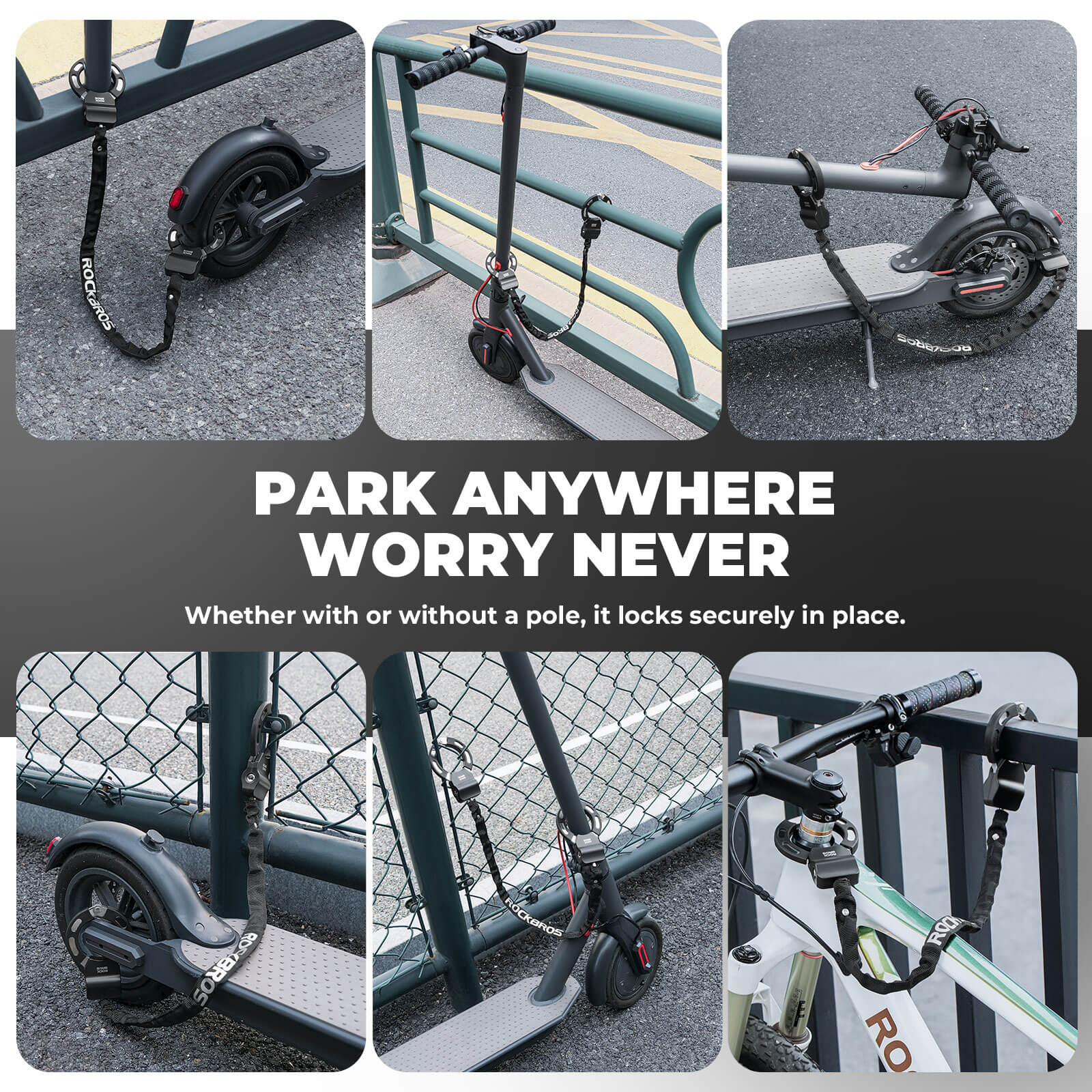 ROCKBROS Scooter Chain Lock
