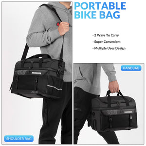 ROCKBROS 11L Insulated Rear Rack Pannier Cooler