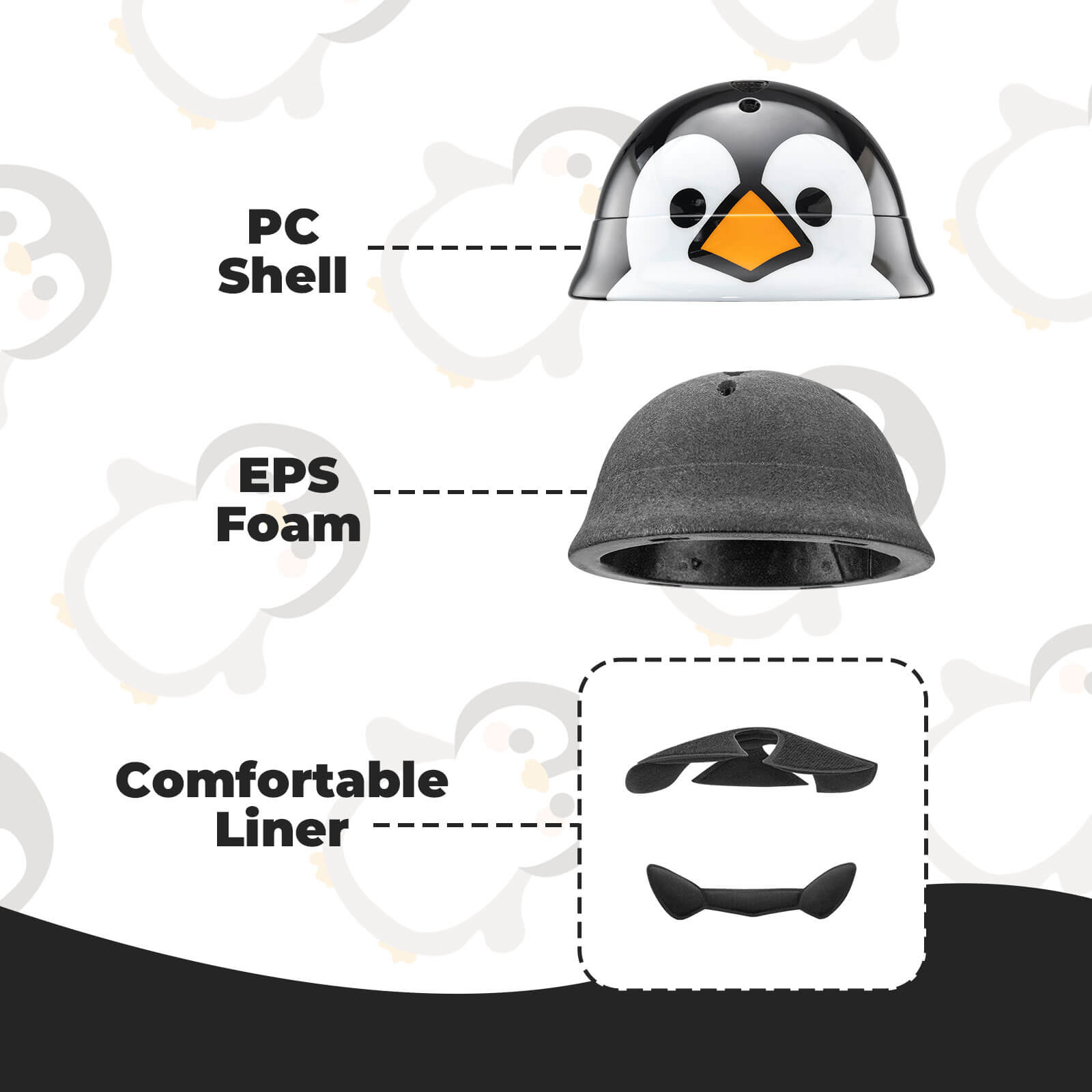 ROCKBROS Kids Lightweight Helmet