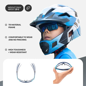 ROCKBROS Kids UV400 Photochromic Cycling Sunglasses