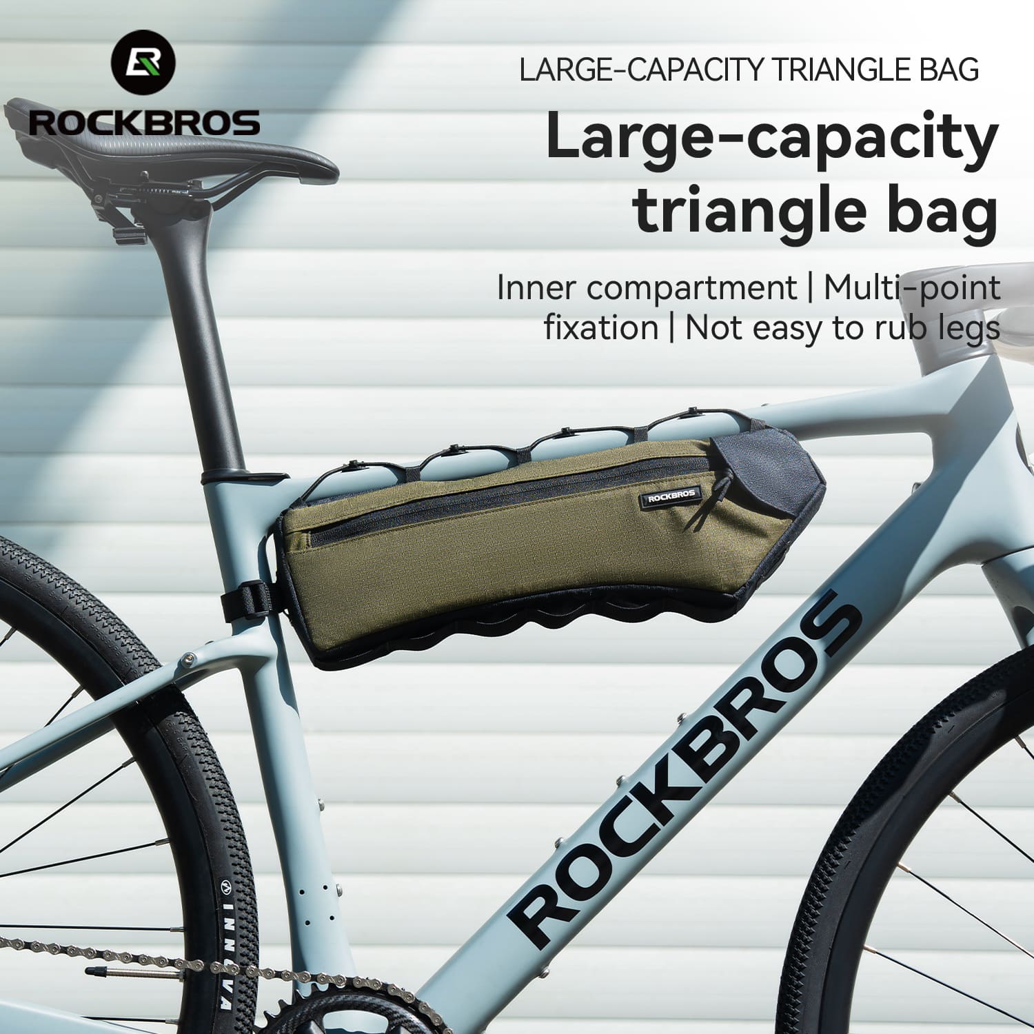 ROCKBROS 1.9L Triangle Frame Bag