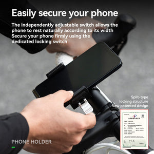 ROCKBROS Lightweight Quick-Release Phone Mount