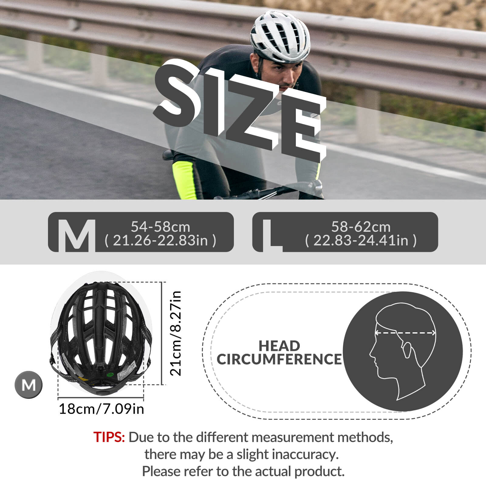 ROCKBROS LK-11 Anquetil Lightweight Road & MTB Bike Helmet