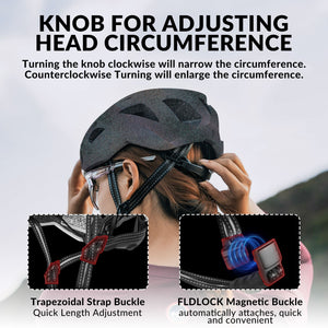 ROCKBROS LK-11 Anquetil Lightweight Road & MTB Bike Helmet