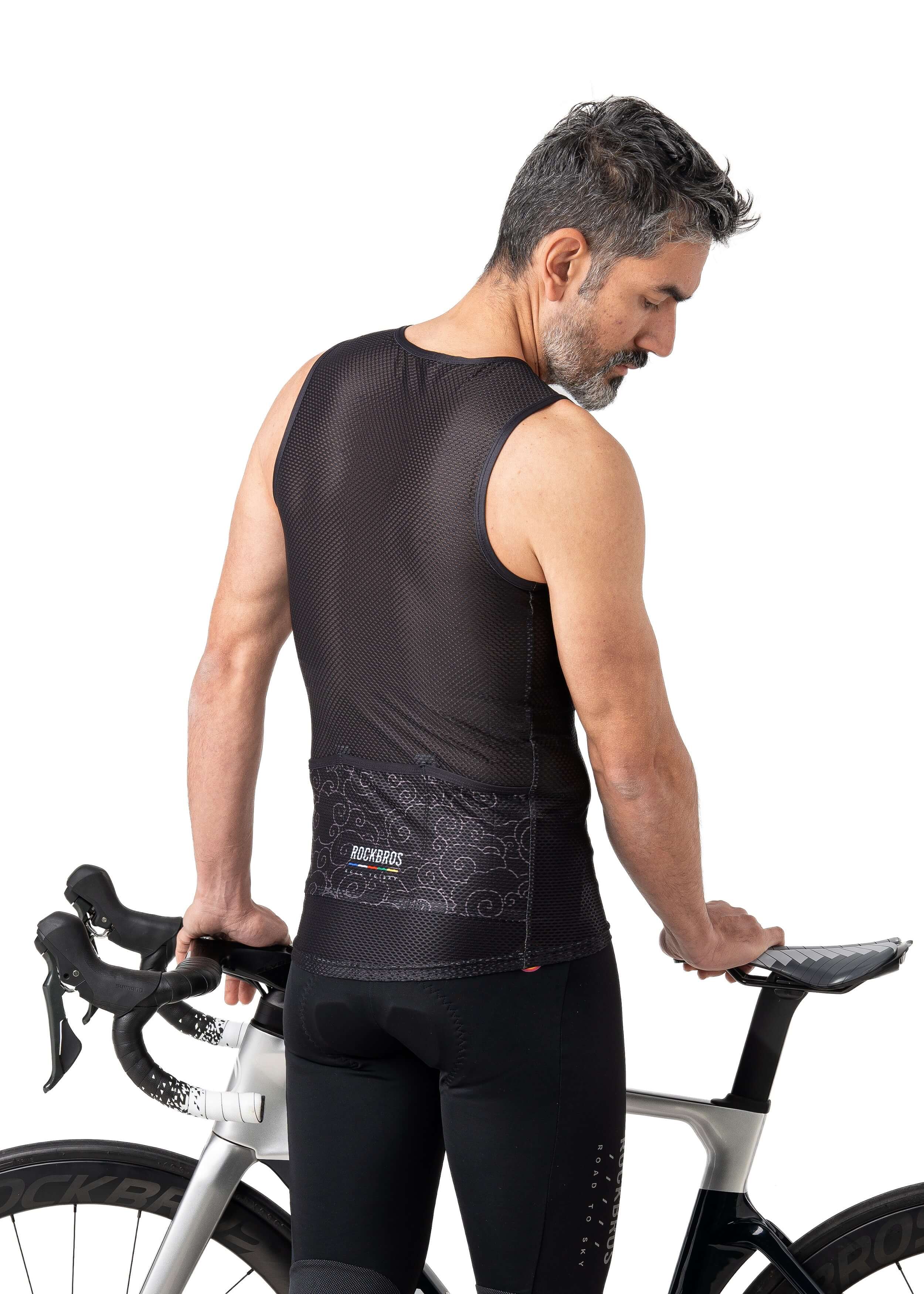 ROCKBROS Men's Sleeveless Cycling Base Layer