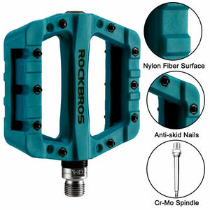 ROCKBROS Nylon High-Speed Bearing & Anti Slip Bike Pedals