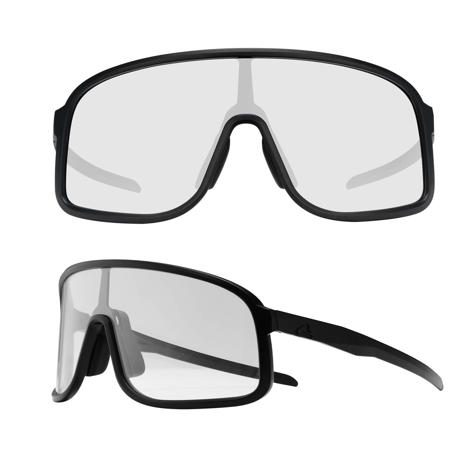 ROCKBROS Photochromic Cycling Glasses with Anti-Fog & UV Protection