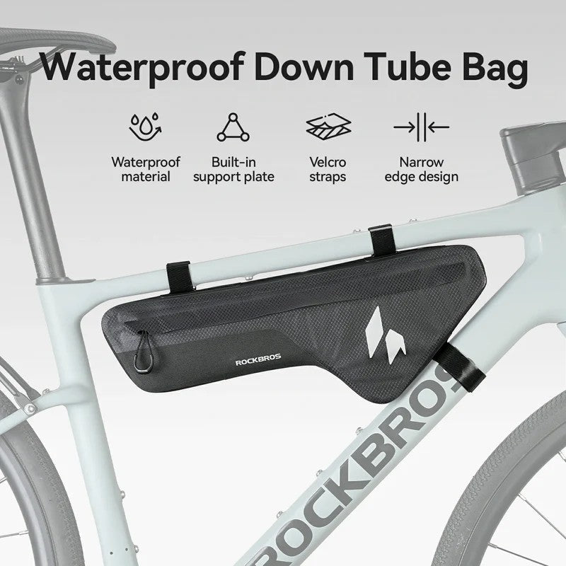 ROCKBROS 1.9L RideMate Down Tube Bag