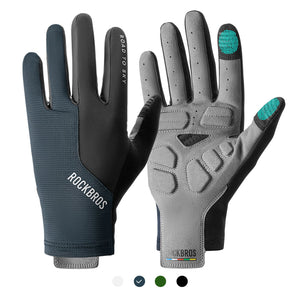 ROAD TO SKY Anti-Slip Full Finger Cycling Gloves