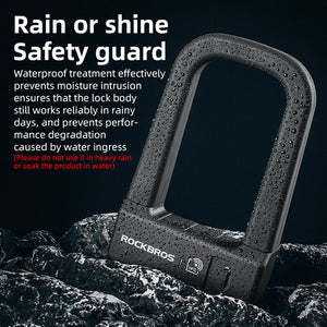 ROCKBROS NFC Key Smart U-Bike Lock