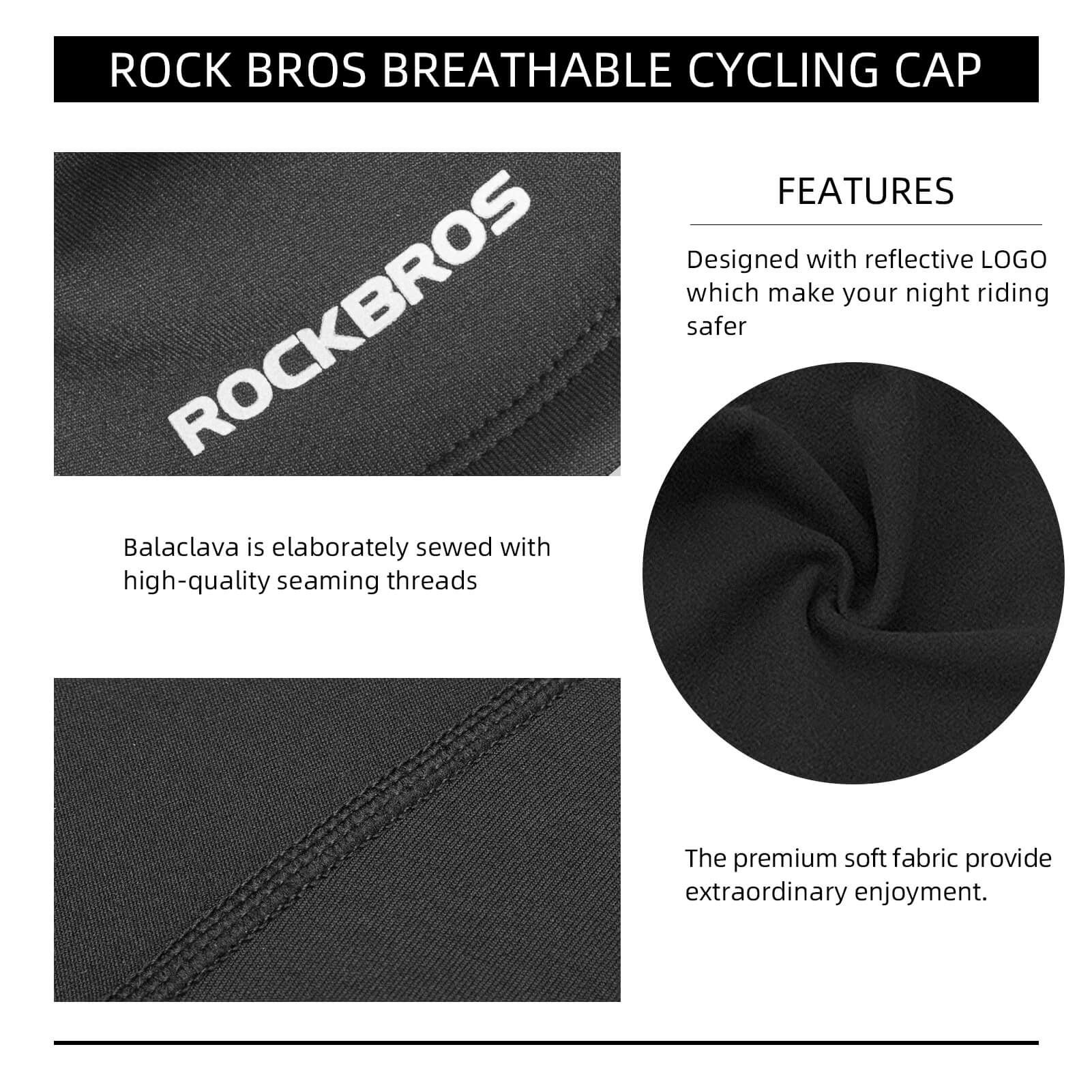 ROCKBROS Fleece Balaclava with Neck Warmer