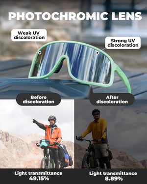 ROCKBROS SP350 Photochromic Cycling Glasses