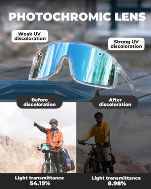 ROCKBROS SP350 Photochromic Cycling Glasses
