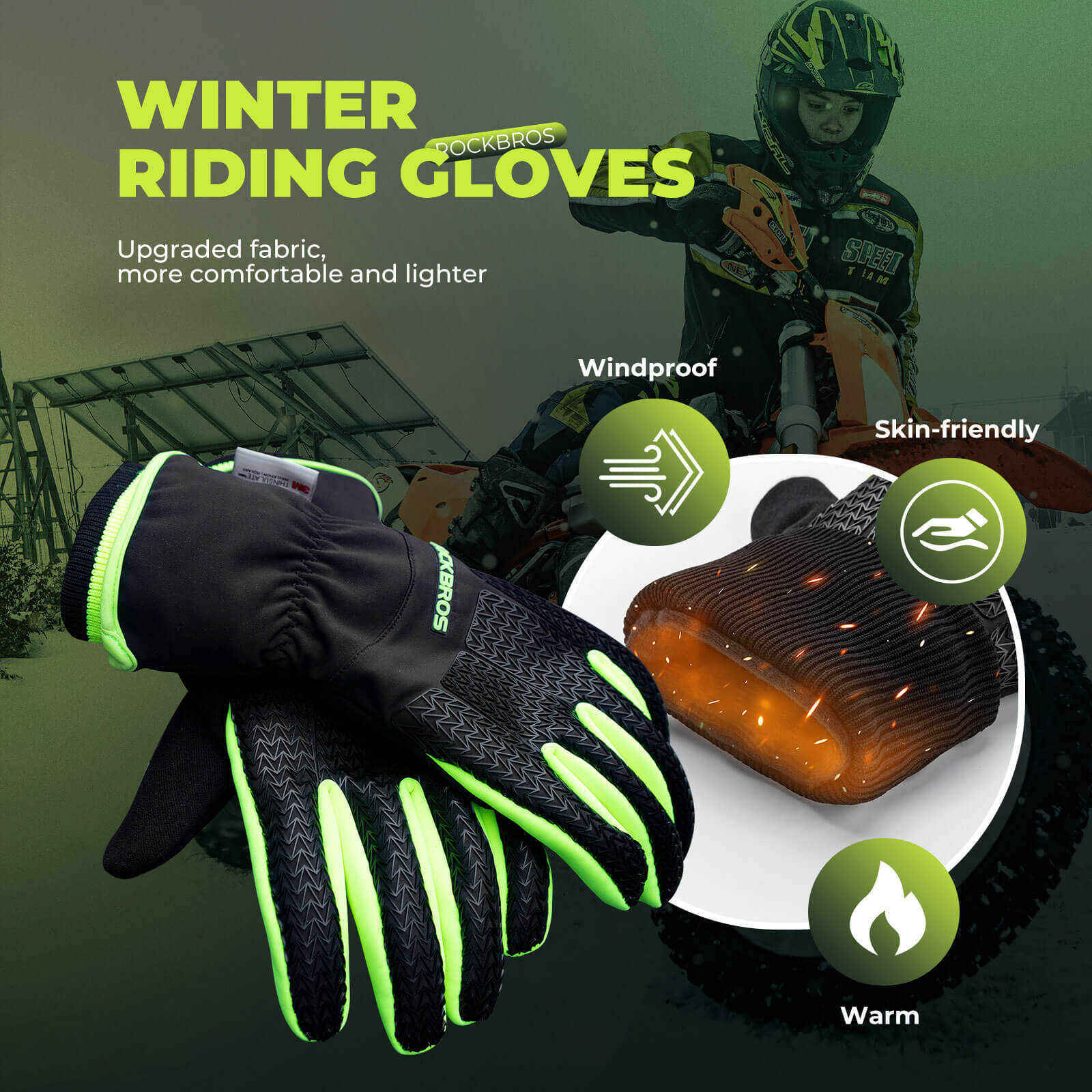 ROCKBROS Thermal Cycling Gloves