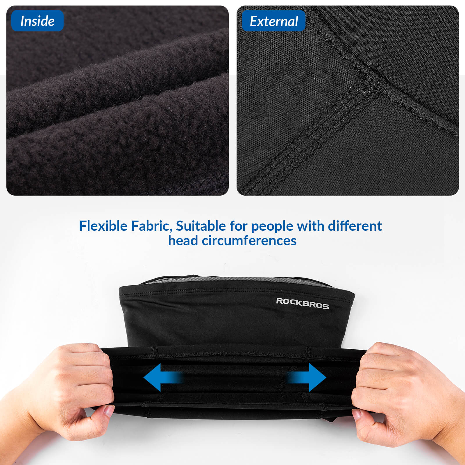 ROCKBROS Thermal Balaclava with Glasses Hole