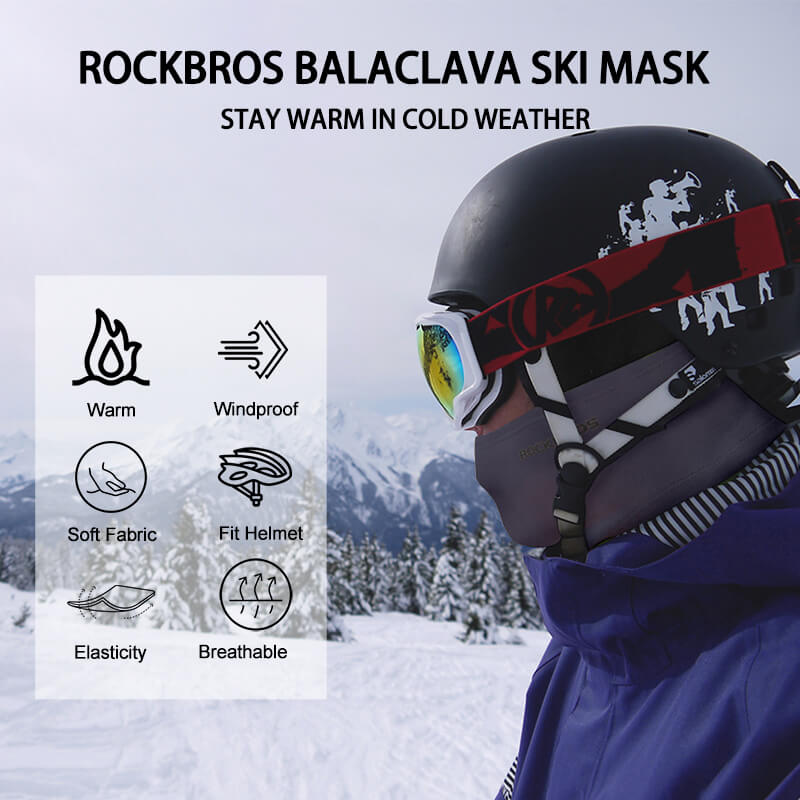 ROCKBROS Thermal Windproof Balaclava Ski Mask