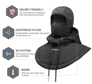 ROCKBROS Extended Thermal Fleece Balaclava