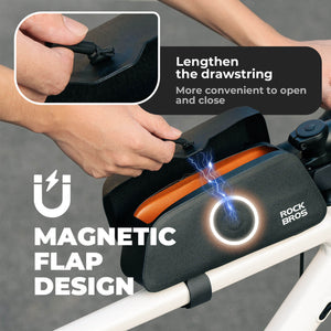 ROCKBROS Waterproof Magnetic Top Tube Bike Bag