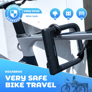 ROCKBROS Wide & Thick Bike U-Lock