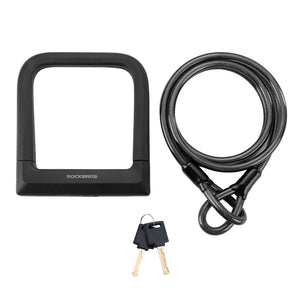 ROCKBROS Wide & Thick Bike U-Lock